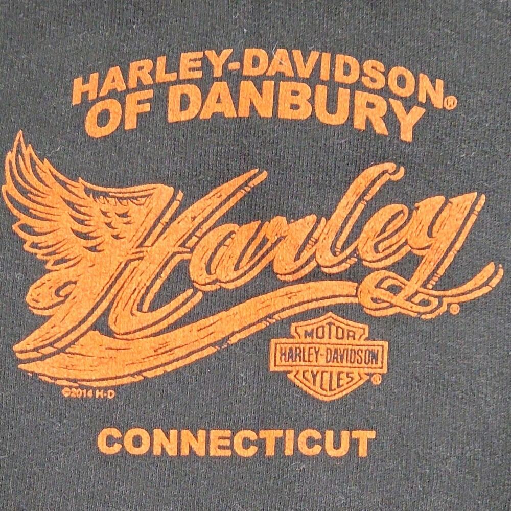 Harley Davidson Danbury Connecticut Womens hoodie size Large Cotton - Picture 3 of 5
